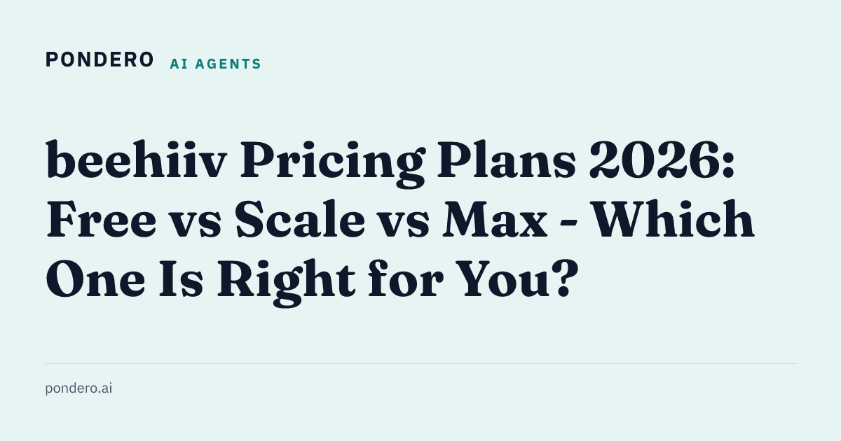 Is beehiiv Scale worth $43 a month?