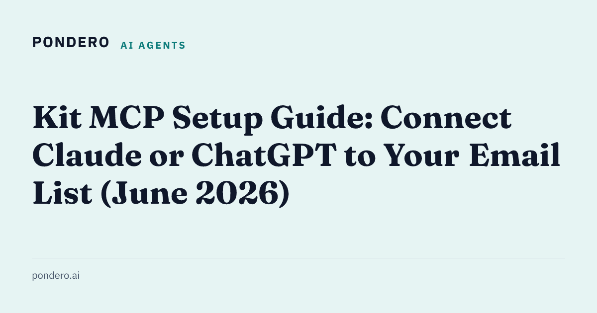 Kit MCP setup guide: wire Claude or ChatGPT to your list