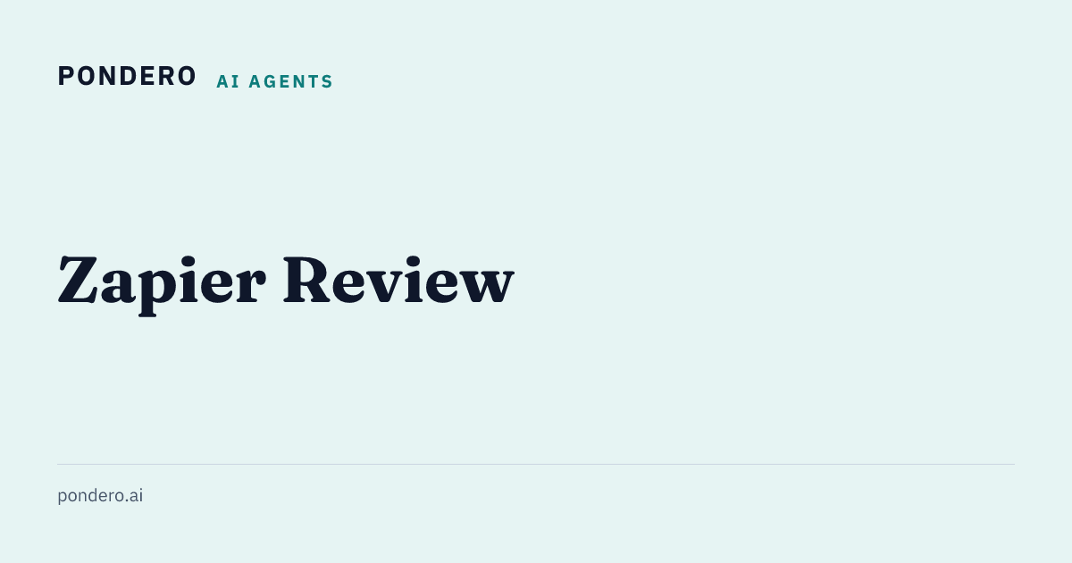 Zapier Review June 2026