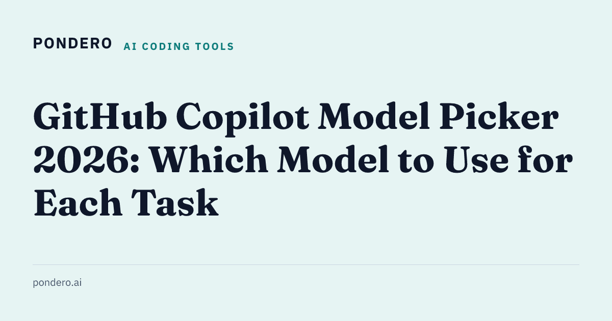 GitHub Copilot Model Picker 2026: MAI-Code-1-Flash task matrix