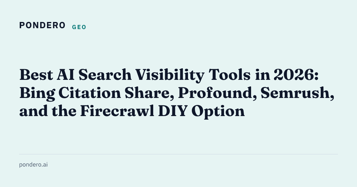 Six tools that show whether AI search engines cite you