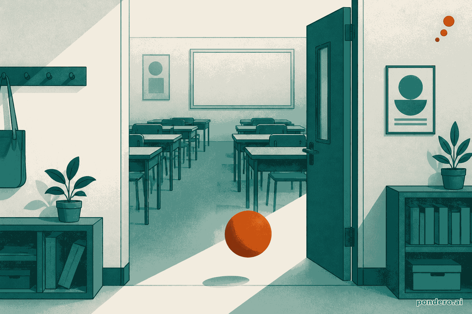 Anthropic Claude for Teachers free year offer - editorial illustration