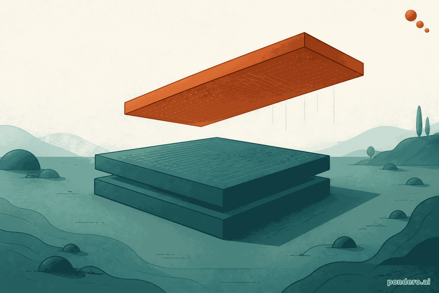 Cerebras CS-4 wafer chip illustration