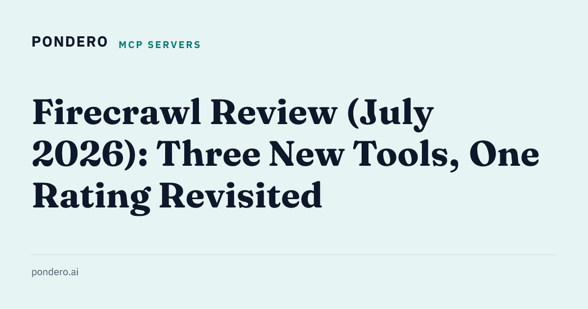 Firecrawl Review July 2026